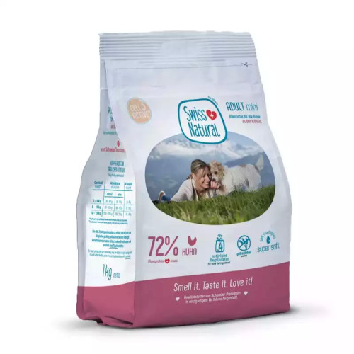 Swiss Natural Soft ADULT mini Huhn & Kartoffel Swiss Natural Soft ADULT mini Huhn & Kartoffel